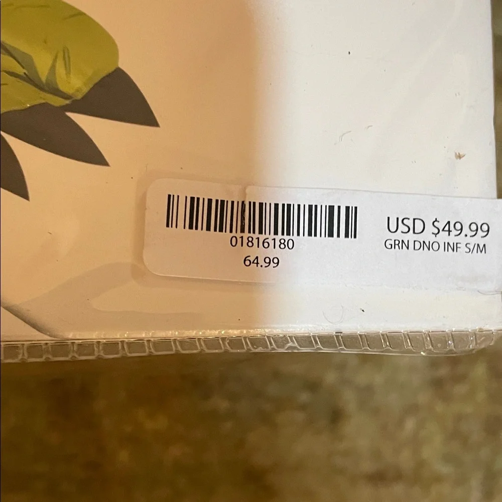 Spirit Green Dinosaur Inflatable Costume - Picture 4 of 5